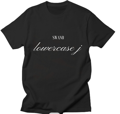 Lowercase j T-Shirt - SwanoDown