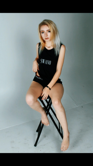 Swano SideCut tank top for women - SwanoDown